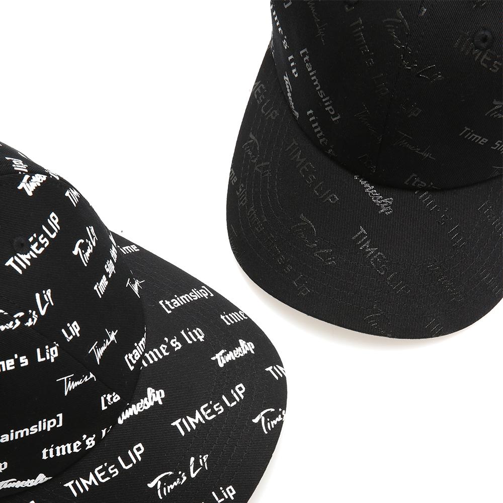 Taimseullib Logo Play Ball Cap Black_Tbc07401