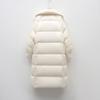 Pinghu 90 down white duck down long down jacket women's winter new simple fashion thickened loose knee coat tide
