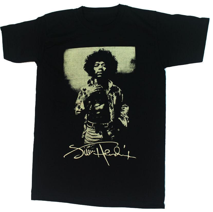 Jimi Hendrix Guitar Legend Black T-shirt Jimmy Hendrix UR182 FREE SHIPPING Unisex T-Shirt S