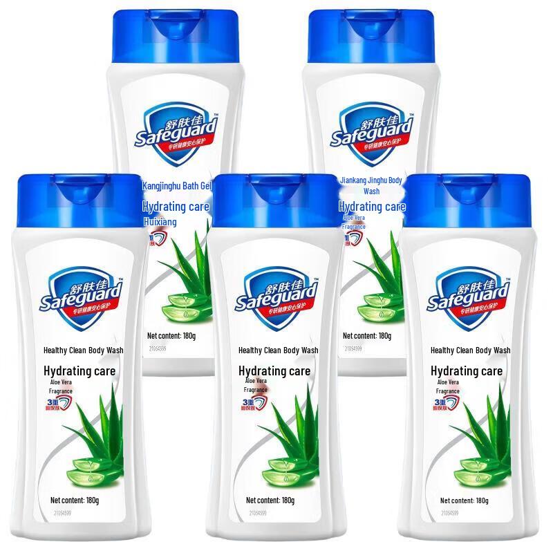 Safeguard Refreshing Aloe Vera Body Wash 5-Pack