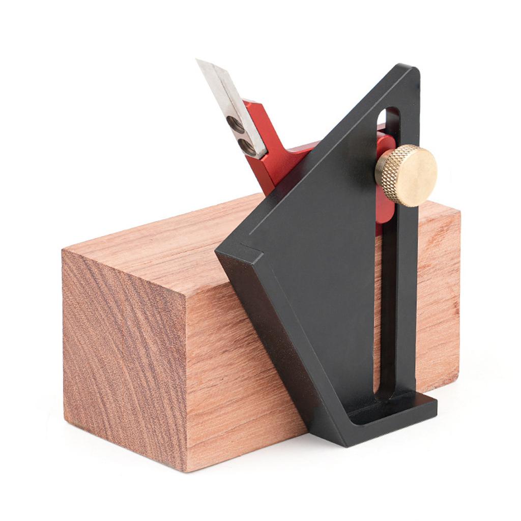 Woodworking Center Finder Scriber 1/2 Aluminum Alloy Woodworking Joint Making Tool Carpentry Sawing Measuring Joint Making Tool
