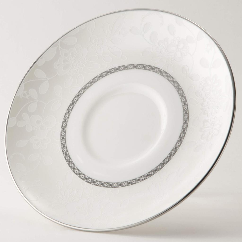 NARUMI Tableware Set Milano Bianca Tea Time Set Pair White 6 Piece Set 51461-21963P