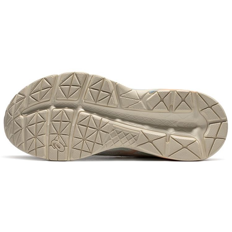 Asics Gel-Contend 4 Sports Versatile Fabric Synthetic Leather Low-Top Running Shoes Women Sneaker White Orange T8D9Q-750