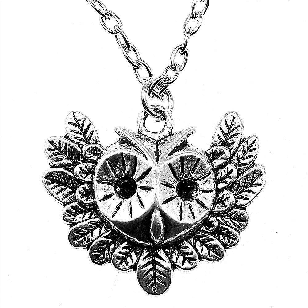 Peacock Pendant Bird Necklace Owl Ethnic Boho Jewelry for Female 45cm or 70cm Long Chain