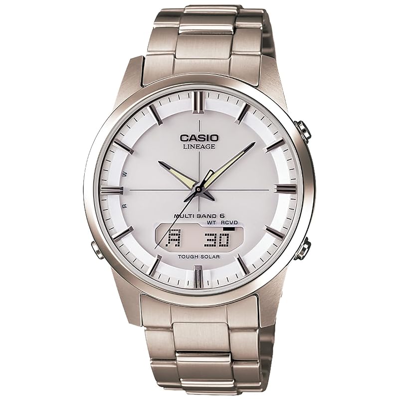 

[Casio] часы Lineage [] Радио солнечные LCW-M170TD-7AJF мужские серебряные