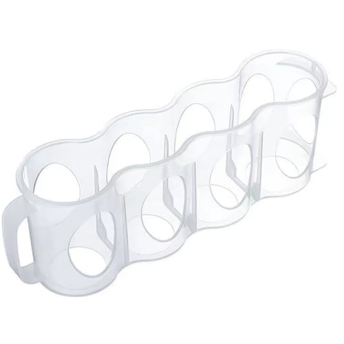 Refrigerator Storage, PET Bottle Stock Storage, Can Storage Rack, Beer Can Holder, Holds 4 Cans, Case, Drink Storage, with Handle, Refrigerator Top Ra