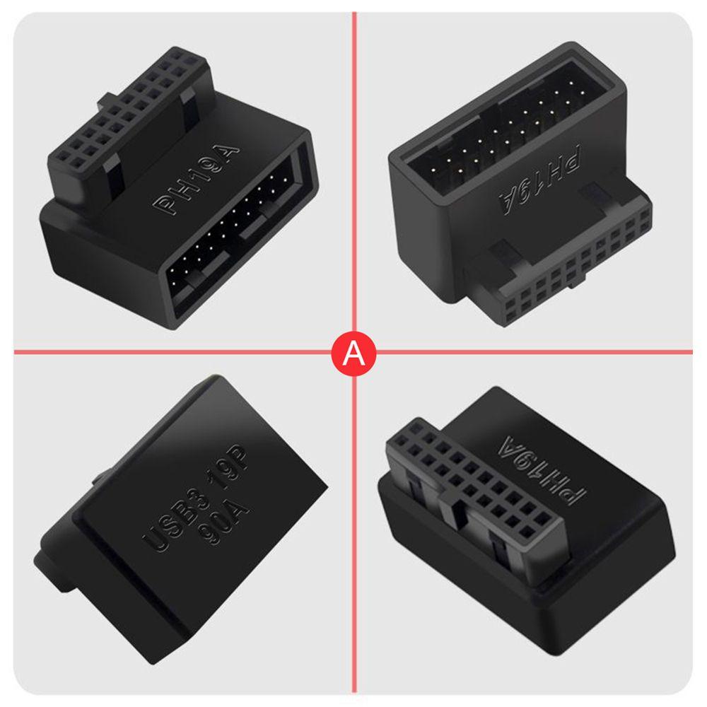 Desktop Converter Motherboard Header Adapter Male To Female Extension Adapter 19P/20P Adapter