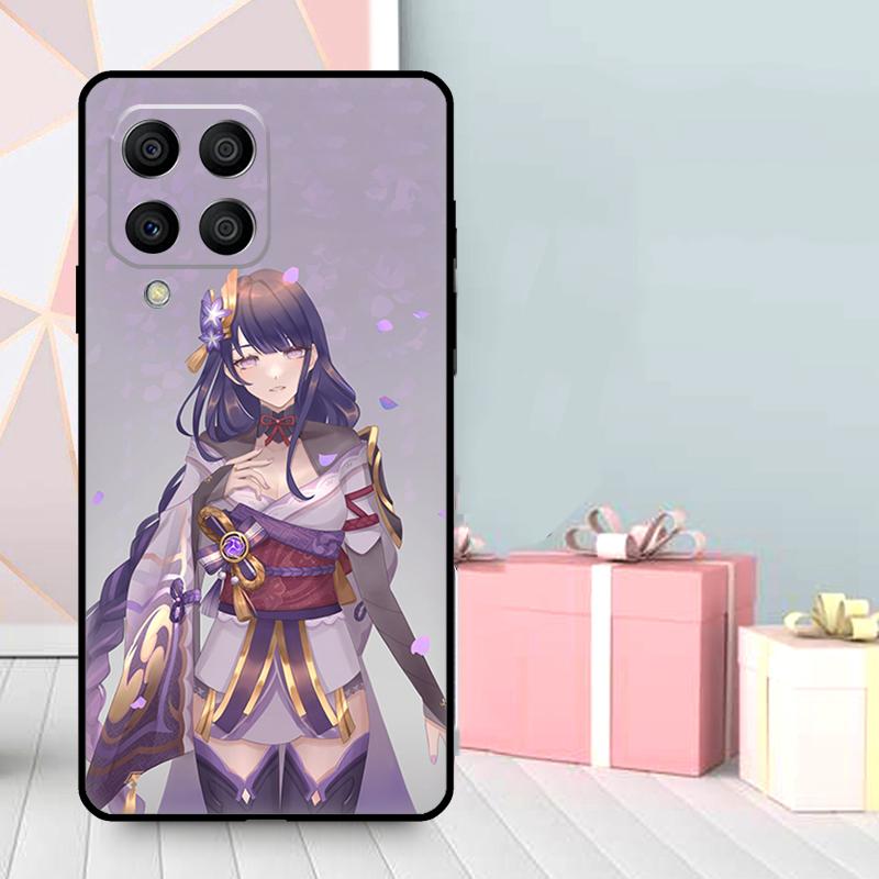 Baal Genshin Impact Game Case For Samsung Galaxy M56 M52 M32 M53 M16 M11 M21 M31 M35 M12 M13 M14 M15 M36 M55 M34 M54