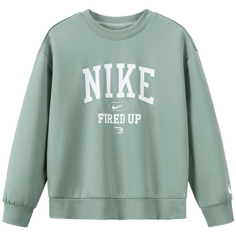 Nike Kids Big Logo Wind-Resistant Sweatshirt L