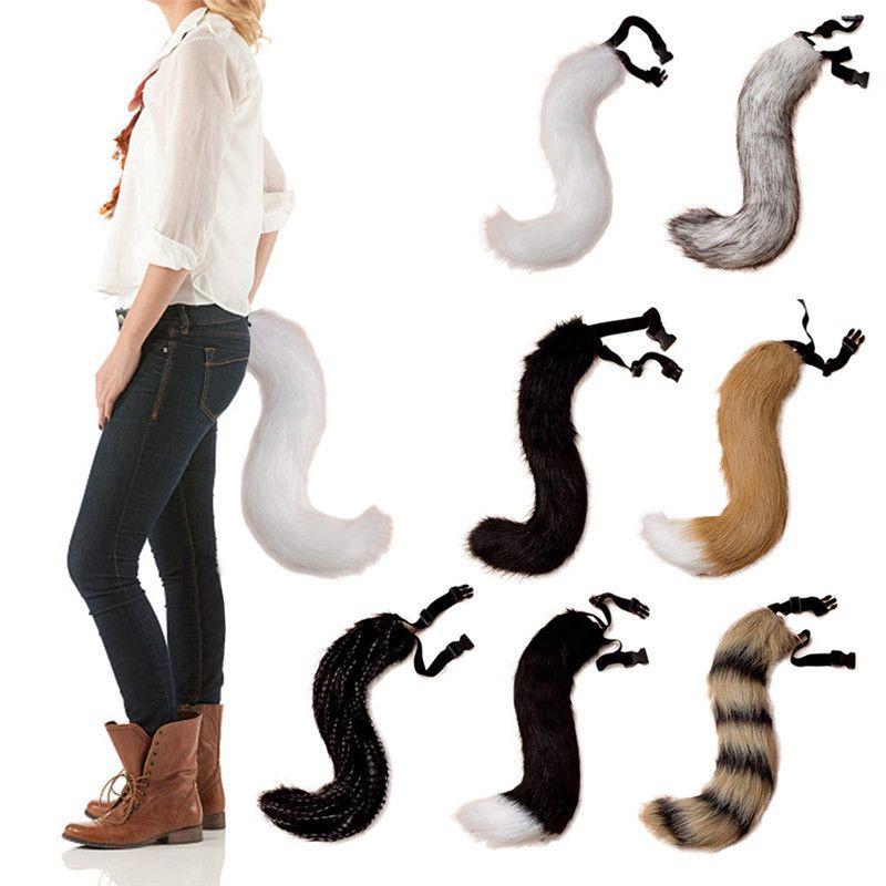 Soft And Fluffy Beast Tail For Halloween Christmas And Animal Roleplay