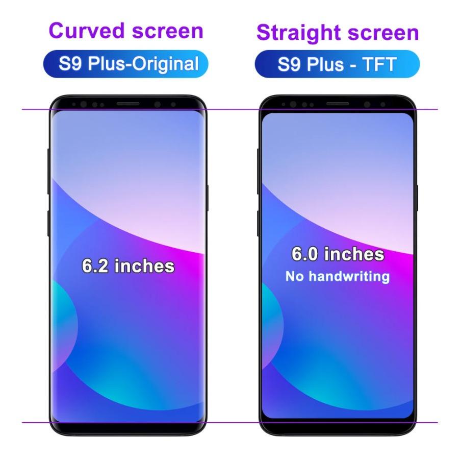 LCD-Display+Rahmen Kompatibel Samsung S9 Plus S9+ G965 TFT