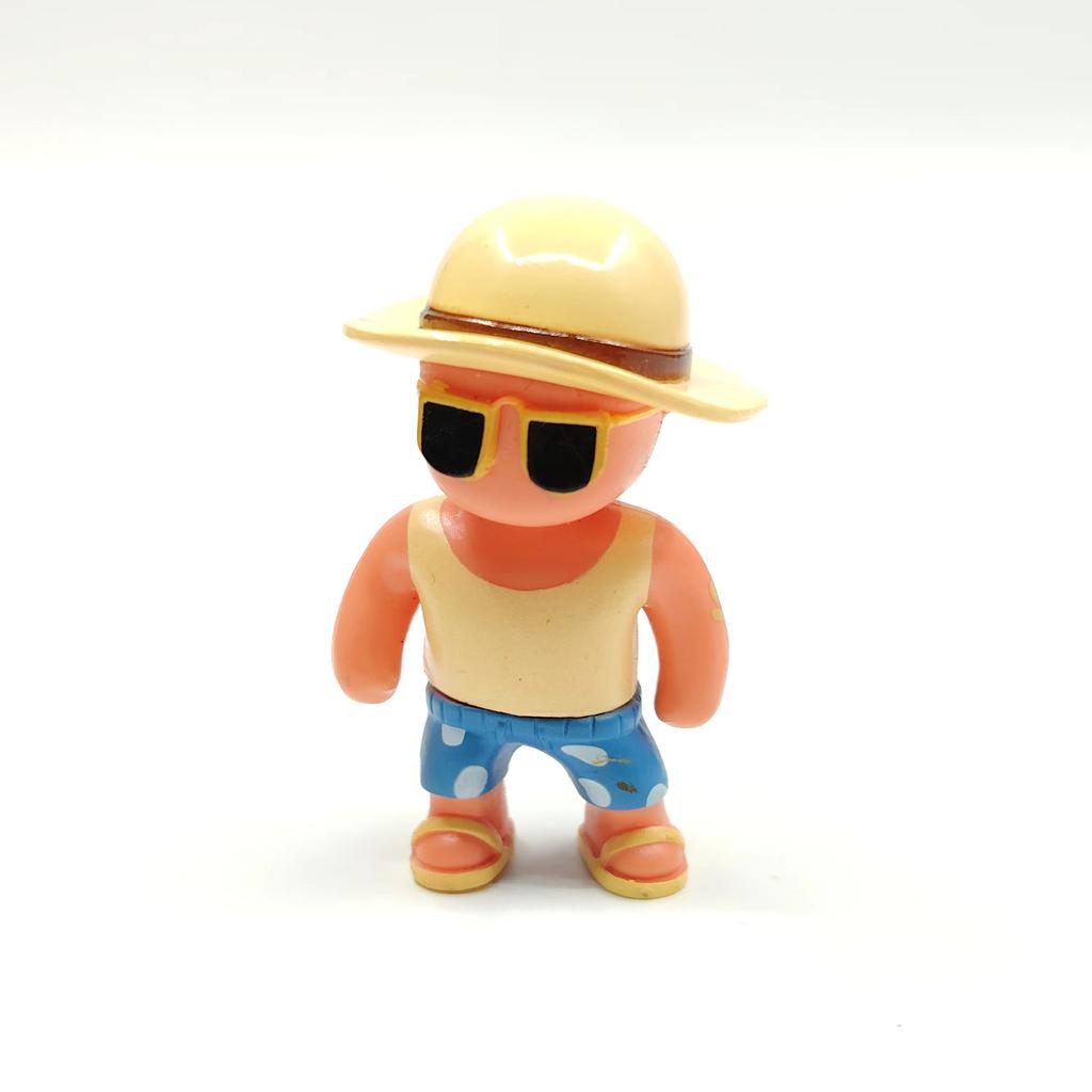 New Stumble Guys Original Action Figure Kawaii Anime Game Model Statue Multiplayer Type Collection Kids Birthday Gift Toy PVC Poseable Articulated