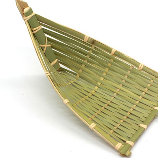 Handmade Large Capacity Bamboo Fruit Basket Beautiful Good Woven Storage Basket for Home