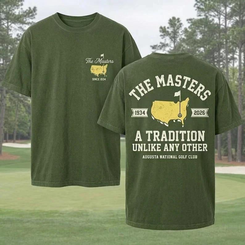 Augusta National Golf Club Tee 2026 Masters Tournament T-Shirt Reprint AN69386 L