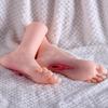 Male Masturbators Cup, Realistic Fetish Foot with Torso and Vaginal, Female Mannequin Foot Male Masturbation Stroker for Man a Pair