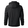 Spring Autumn Outdoor Punching Jacket Men Women Windbreaker Waterproof Jacket Coat Climbing Detachable Hat