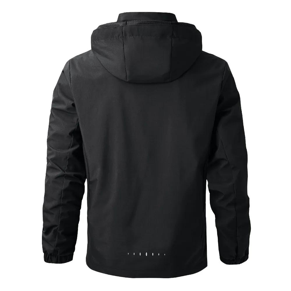 Spring Autumn Outdoor Punching Jacket Men Women Windbreaker Waterproof Jacket Coat Climbing Detachable Hat