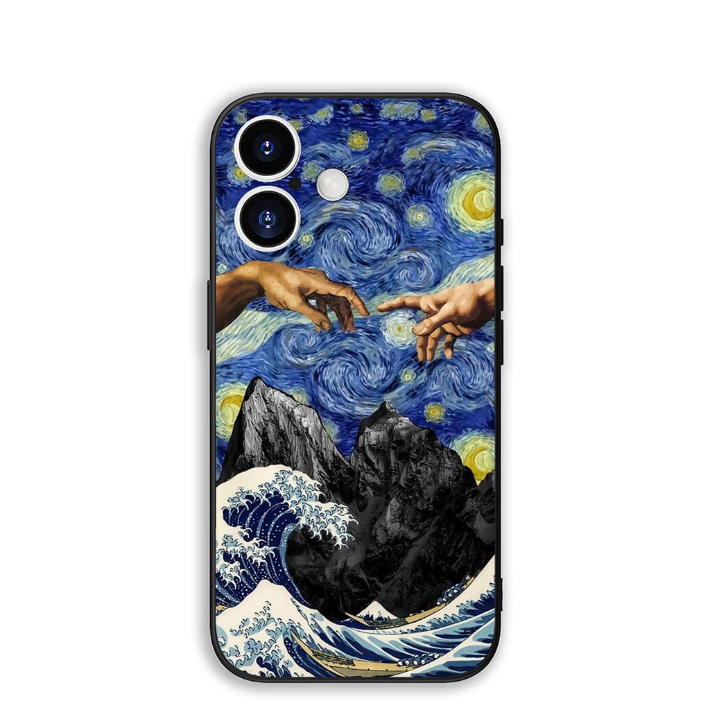 for Samsung Galaxy Note 20 Ultra 10 8 9 S10 Plus Lite S8 A70 A24 A25 S10E A21S A37 A57 A51 A7 Case Starry Night Van Gogh Sky Art