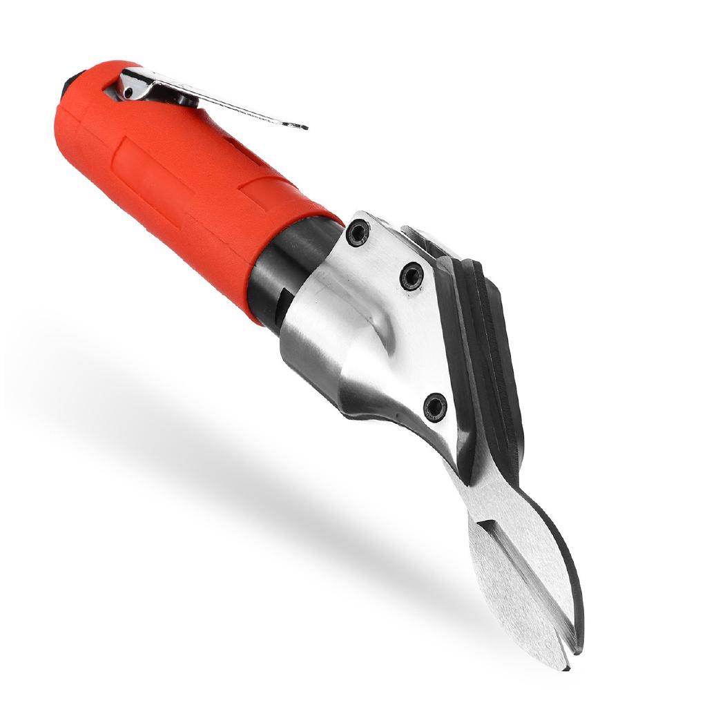 Luft Pneumatische Kraft Gerade Schere Metall Schere Schneider Säge Wind Schneider Schneiden Elektronische Bauteile Pin Draht Blau/Rot