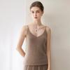 Women's Cashmere V-Neck Sweater Vest - Autumn/Winter Style