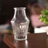 10PCS/SET European Style Small Vase Set Crystal Clear Transparent Vase  Desktop Ornament
