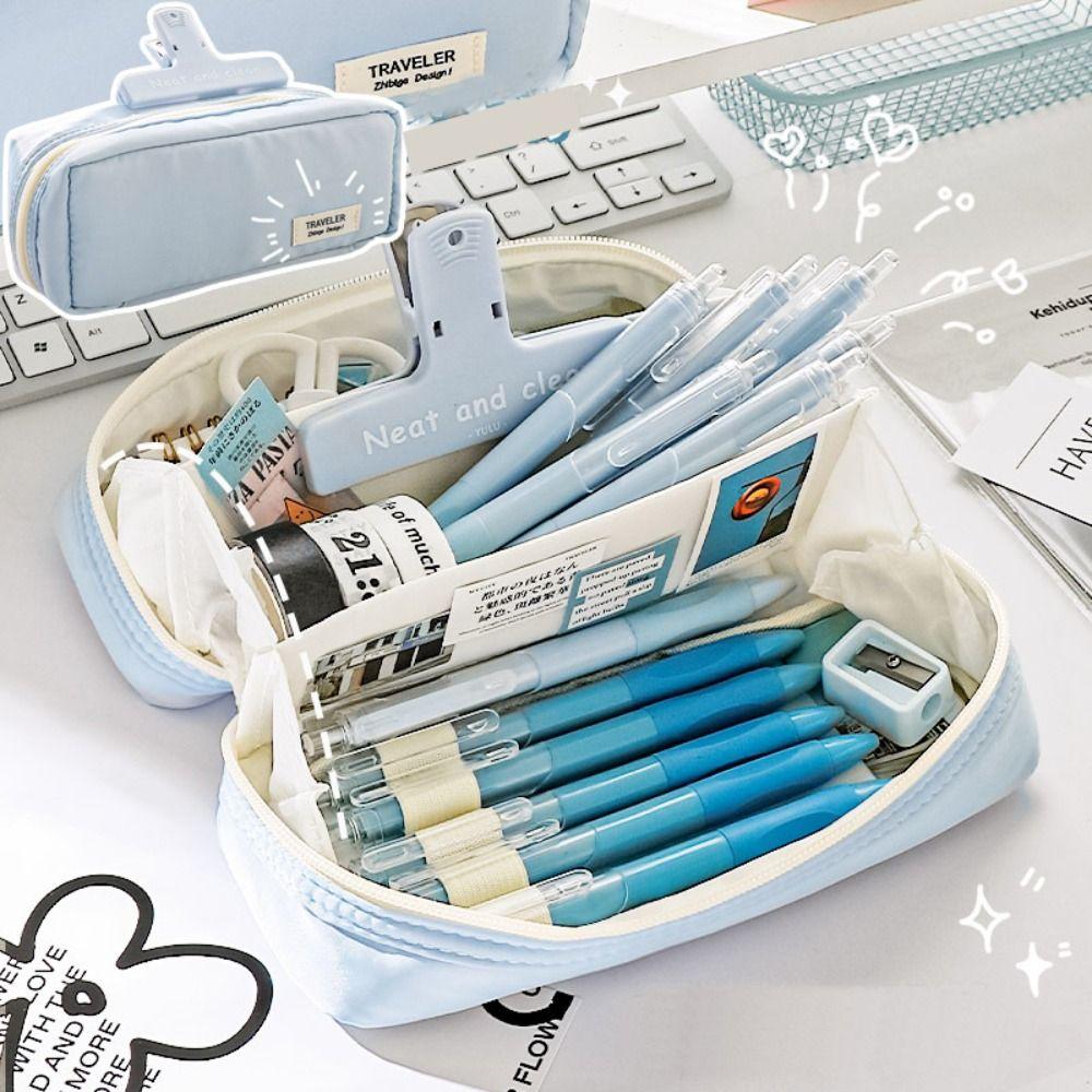 

Портативный пенал, школьная сумка, сумка для ручек, новый пенал для девочек