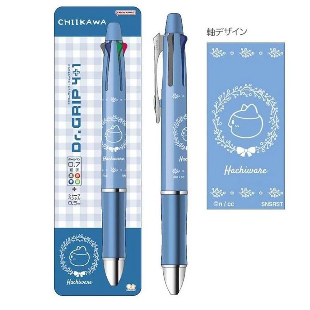 Stationery Chiikawa Pen Grip Hachiware S4656580 Sun-Star Multi-function Dr. 4+1