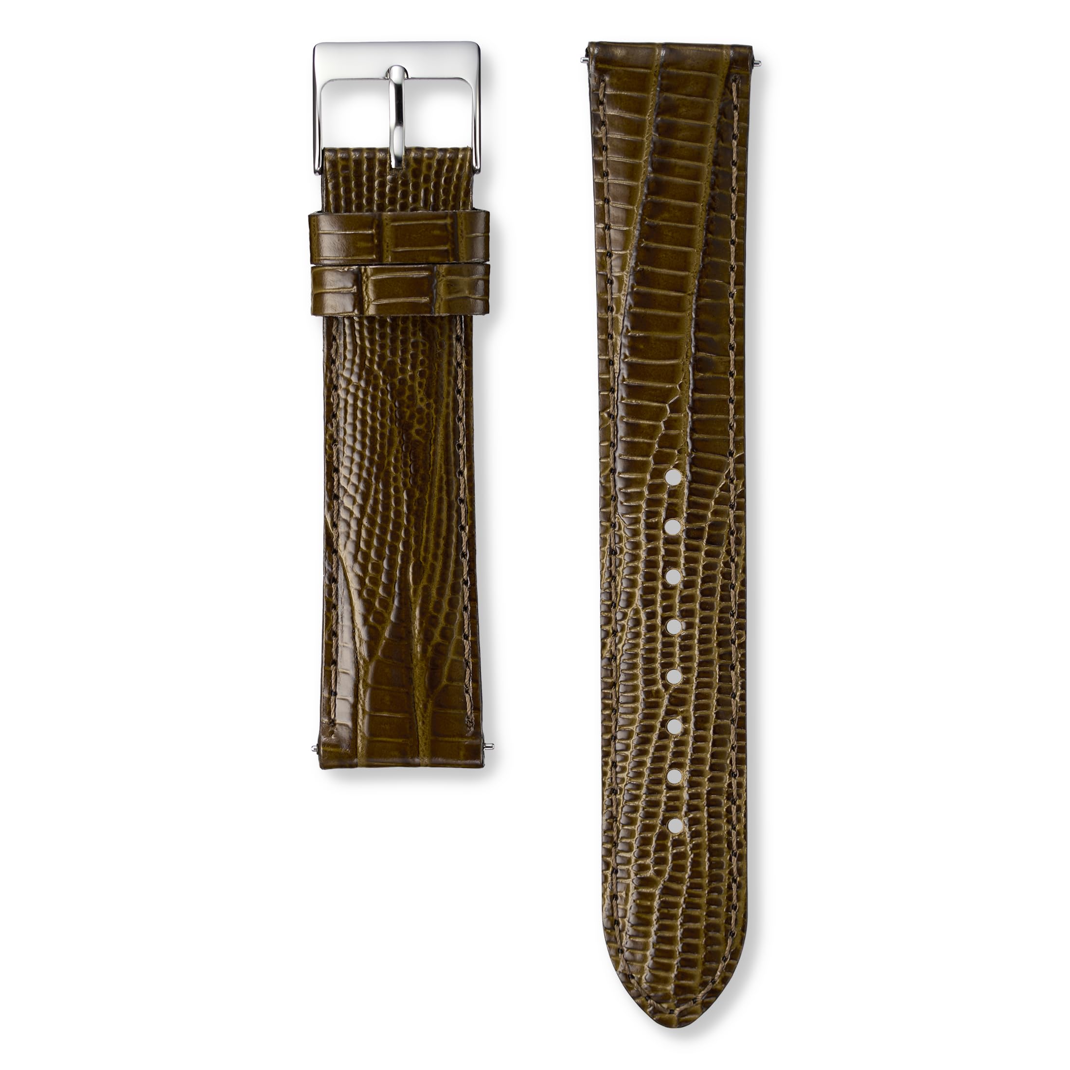 

Seiko Watch Replacement Genuine Teju Cowhide Cut Lug Width Buckle Width Dark Brown Cowhide Smart Change [Seiko Watch] Band, Part, Leather, Embossed, темно-коричневого