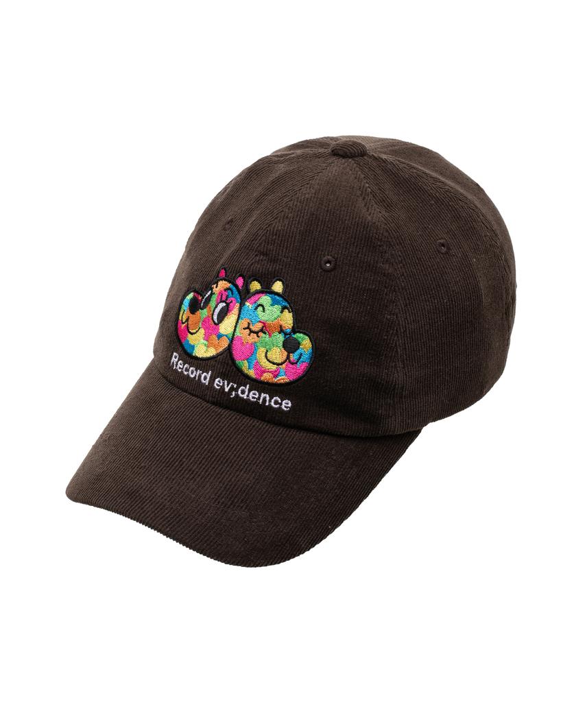 Likkeullou [Likkeullou X Artnom] Rc Rwl Corduroy Ball Cap Brown