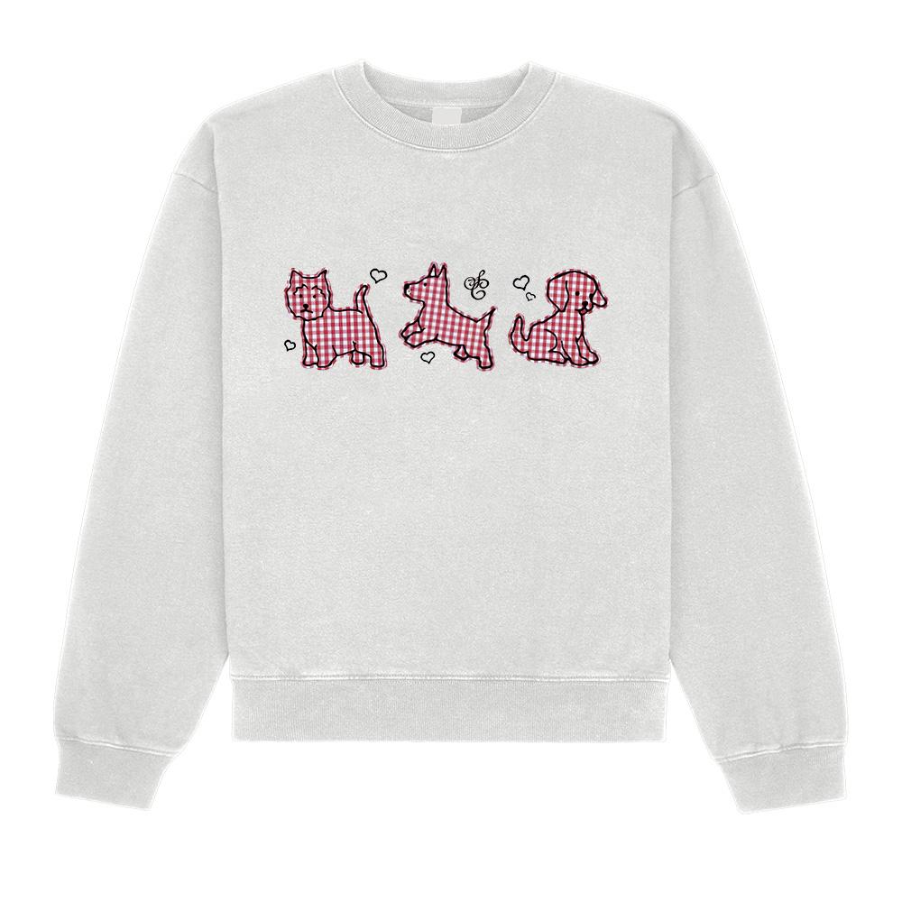 

Man s Best Friend Fleece Long Sleeve Sweatshirt Sabrina Carpenter New Fashion Women Men Man’s Best Friend Sweatshirt Unisex Casual Pullover M белый