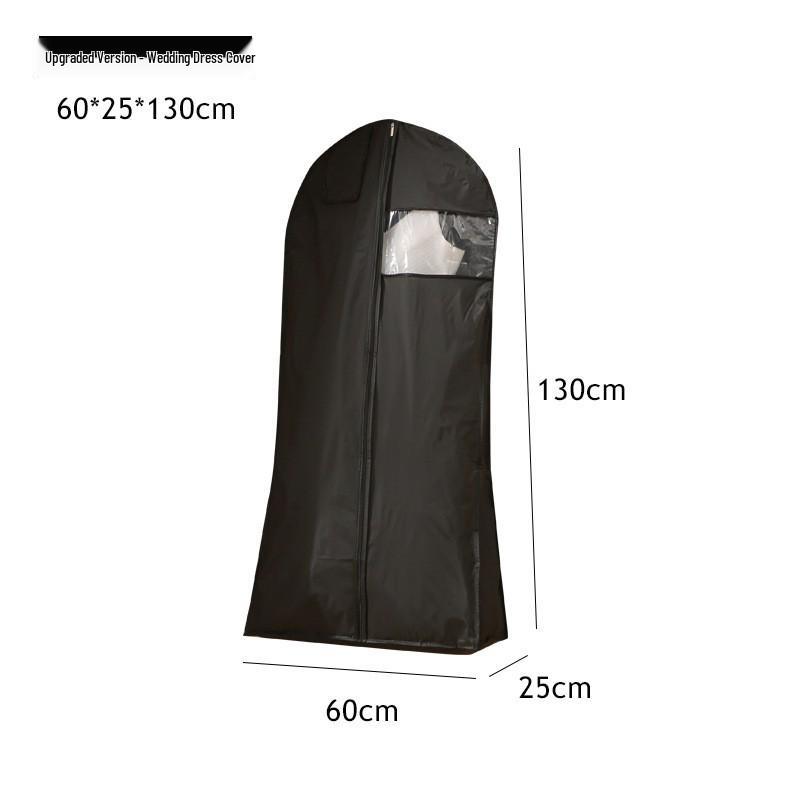 Dustproof Foldable Garment Bag for Overcoats and Wedding Dresses