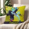 Game Samurai C-Cyberpunk Rebecca Pillowcase Toon Gift Cushion Cover Bedroom Home Sofa Chair Seat Decor Pillow Case