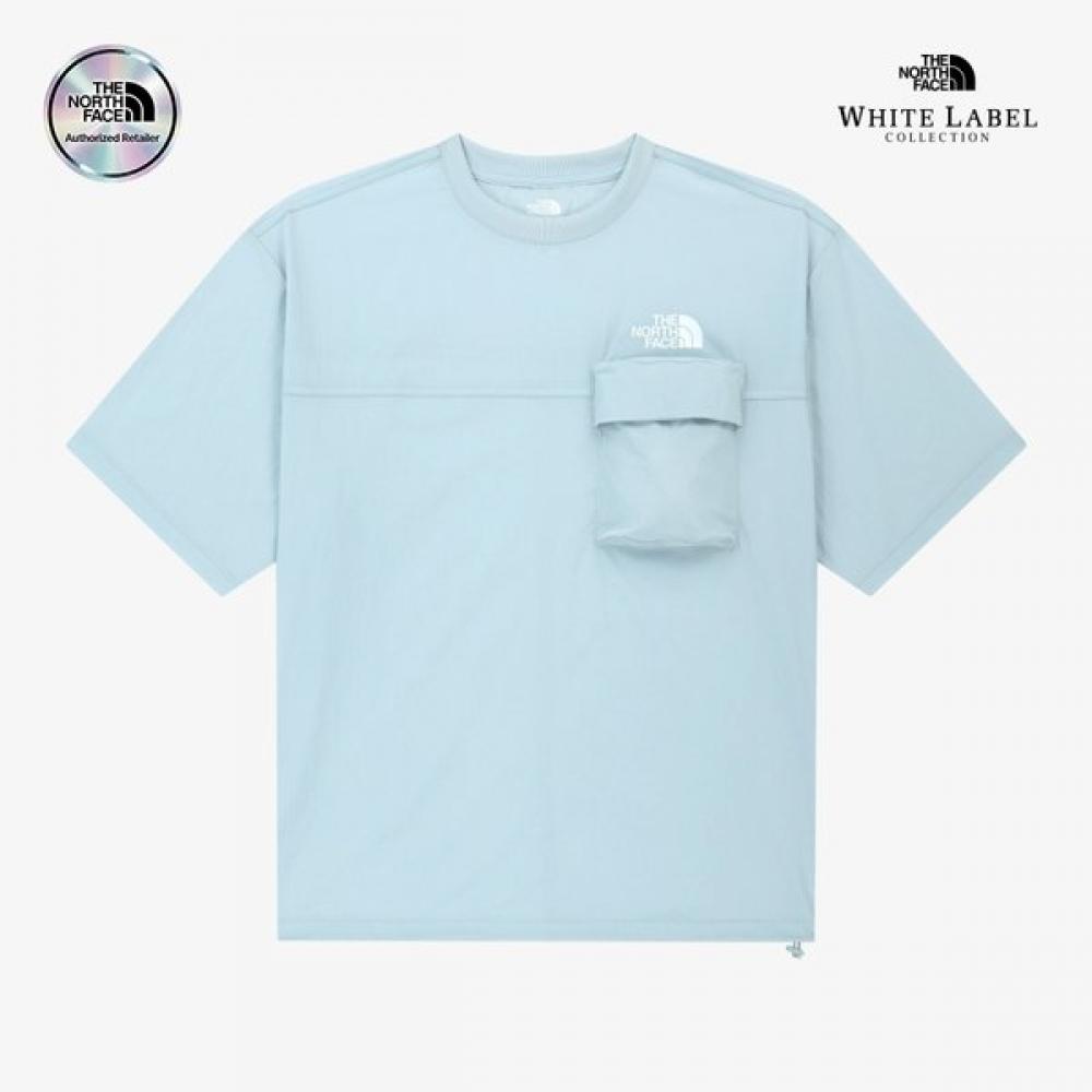 The NorTh Face Ila PockeT ShorT Sleeve Round T shirT Lbl 85