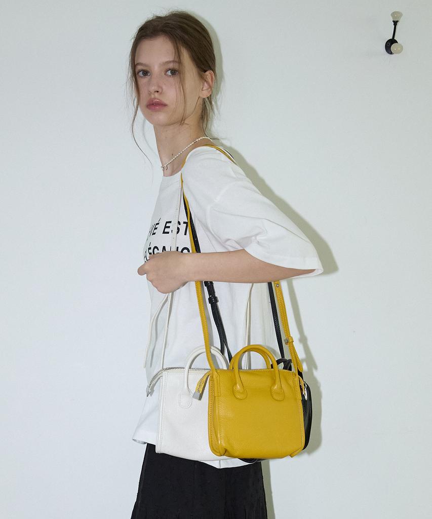 Opendoorstudio Handle Strap Leather Bag