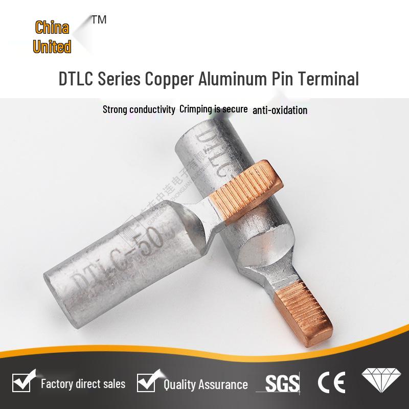 DTLC50 Copper-Aluminum Cold Crimp Wire Lug Terminal Block