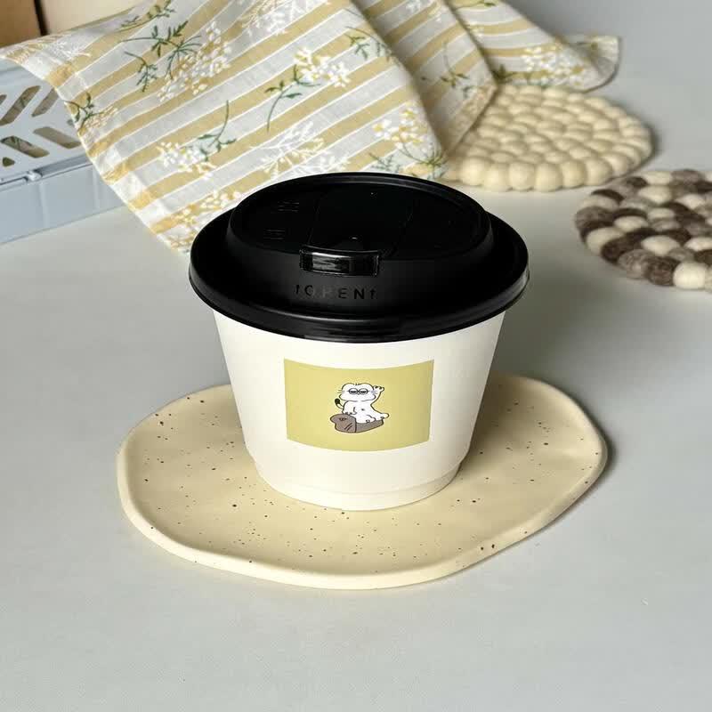 Disposable Double-Layer Kraft Paper Hot Drink Cup