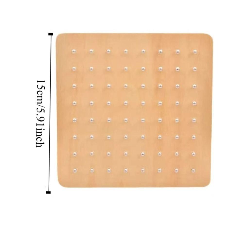 Graphics Geometry Puzzle Nail Board Geometric Shape Geometry Educational Toy  Children Toddler