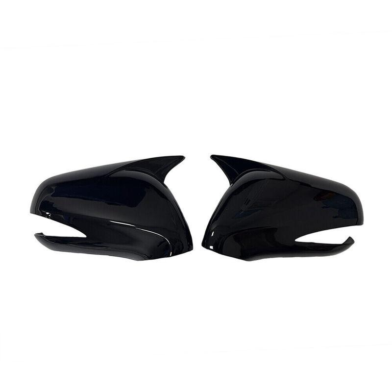 For LHD Lexus IS350 IS250 ES350 2008-2012 Car Sticker Rearview Side Mirror Cover Wing Cap Exterior Door Rear View Case Trim ABS