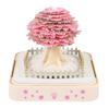 Festives 3D Paper Sculpture Calendar with LED Light 2025 Desk Memo for Everyday Use Notepad Carving Accessories