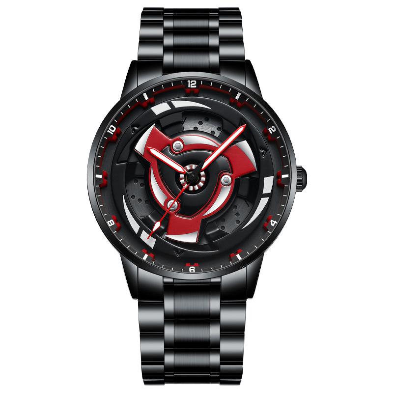 SVJ Men s 3D Luminous Anime Rotating Quartz Watch