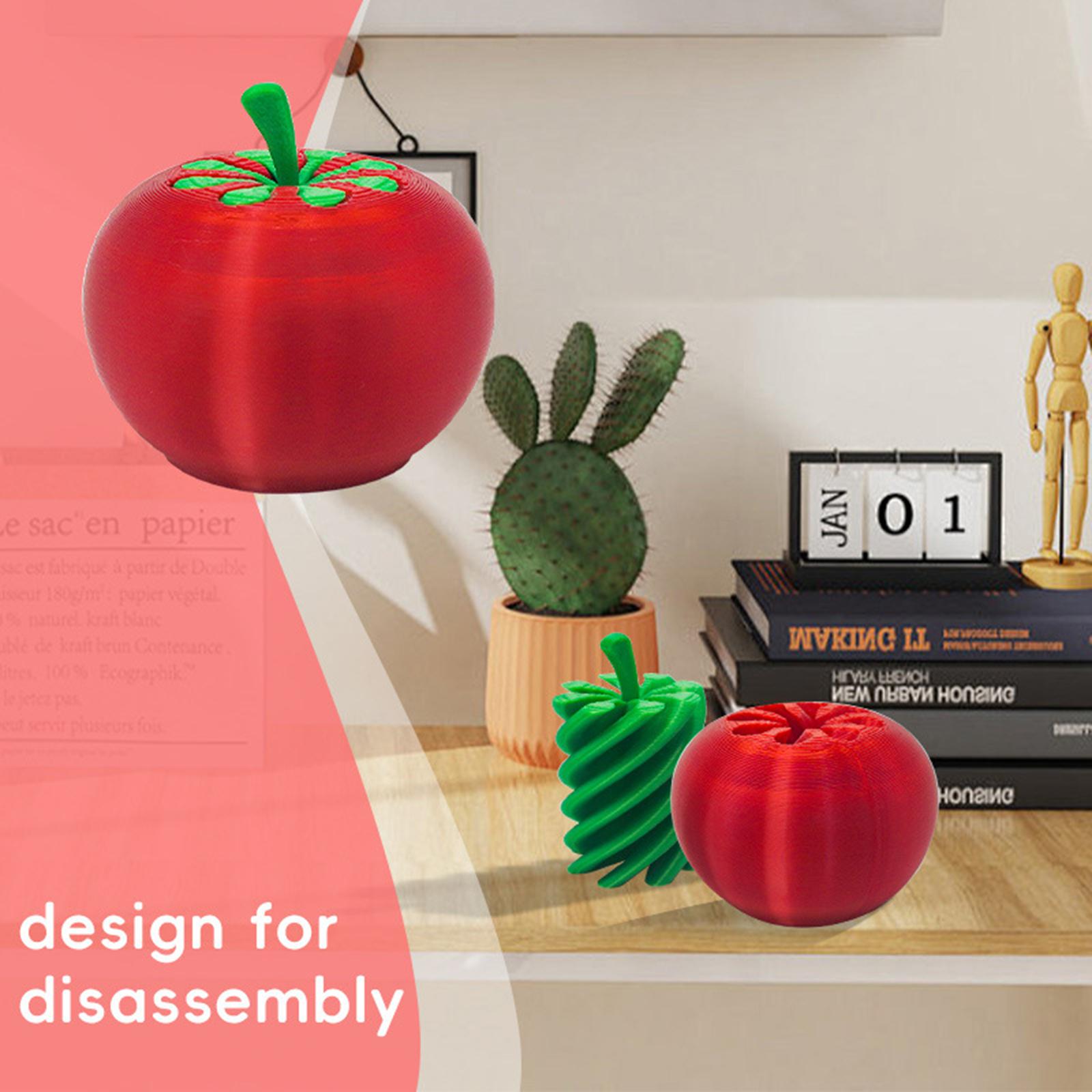 

Помидор Игрушка Имитация Овощ Декомпрессия Помидор Гостиная Настольные Украшения Декор One Size красный