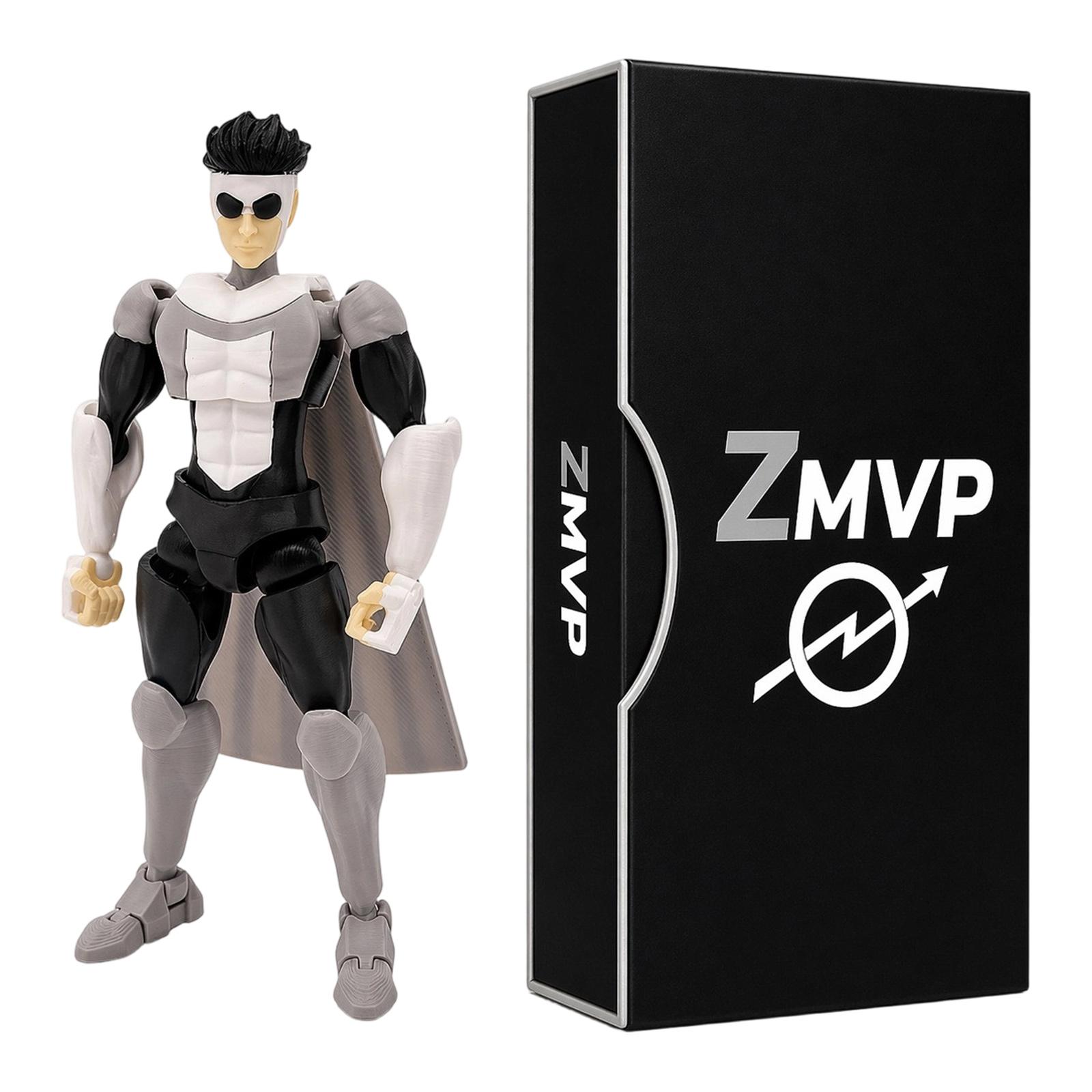 3D Printed Articulated Action Figure with Movable Joints, Poseable Model Toy Collectible One Size