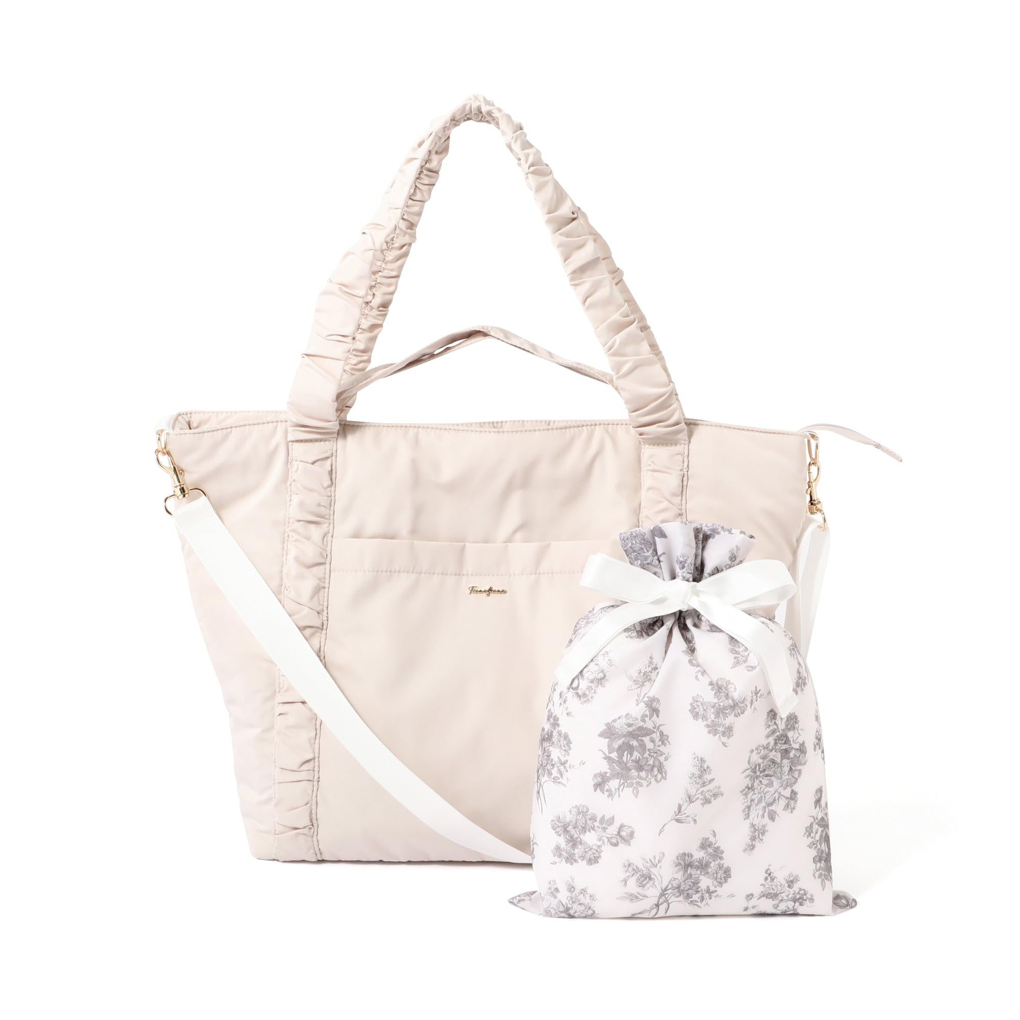 

Francfranc Classic Flower Дорожная сумка Light, Розовая, Водоотталкивающая, Легкая, Ручная кладь