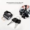 Universal Metal Motorcycle Helmet Lock, Anti-Theft Fixed Lock, Multi-Functional Electric Safety Motorcycle Accessory