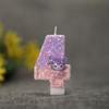 Number 0 Candle for Birthday , Baking Decoration Topper for Kids Party Supplies