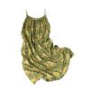 DIMANAF 2026 New Women Plus Size Summer Beach Lady Long Dress Sleeveless Vest Loose Oversize Maxi Print Floral Sundress