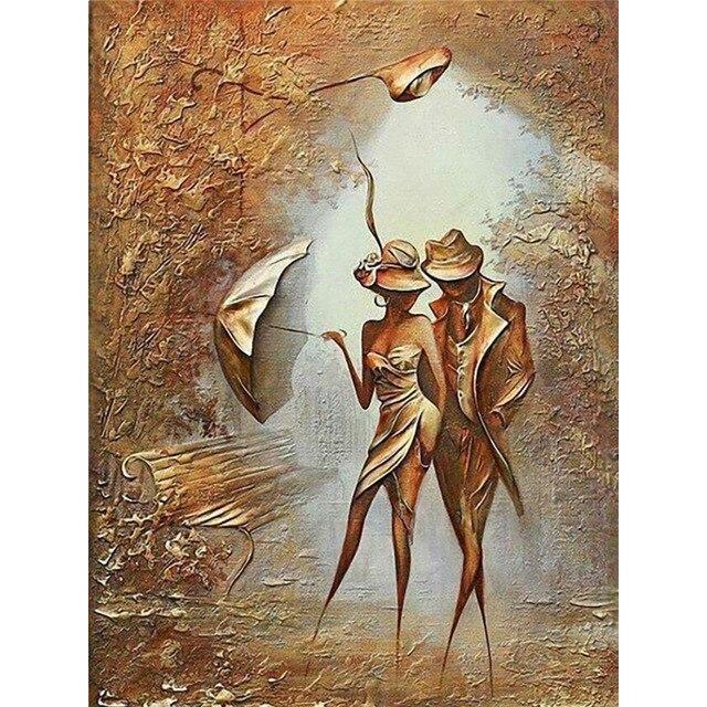 

5D DIY Diamond Painting Kit Manwei Art Алмазна вишивка Стрази Декорації для дому Square 40x50cm