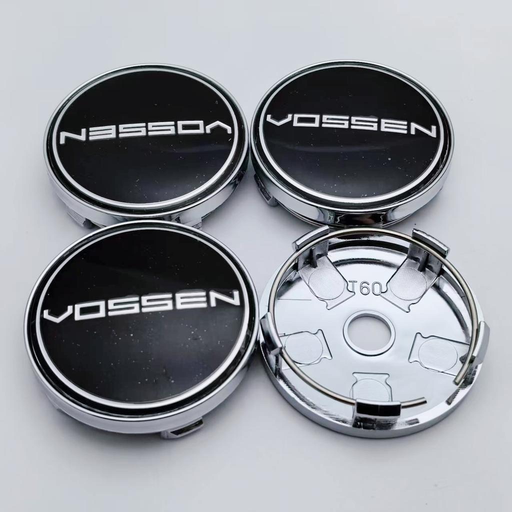 4 buc Embleme Logo Vossen Capace Centru Jantă Mașină 60MM Clip 56MM Jante Capace Butuc Capac Jantă Capac Praf Înlocuire Accesorii Auto