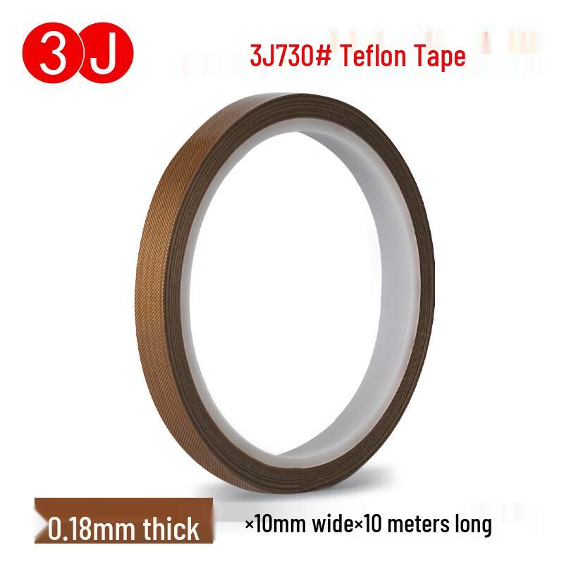 3J730 Heat-Resistant PTFE Adhesive Tape 0.18mm