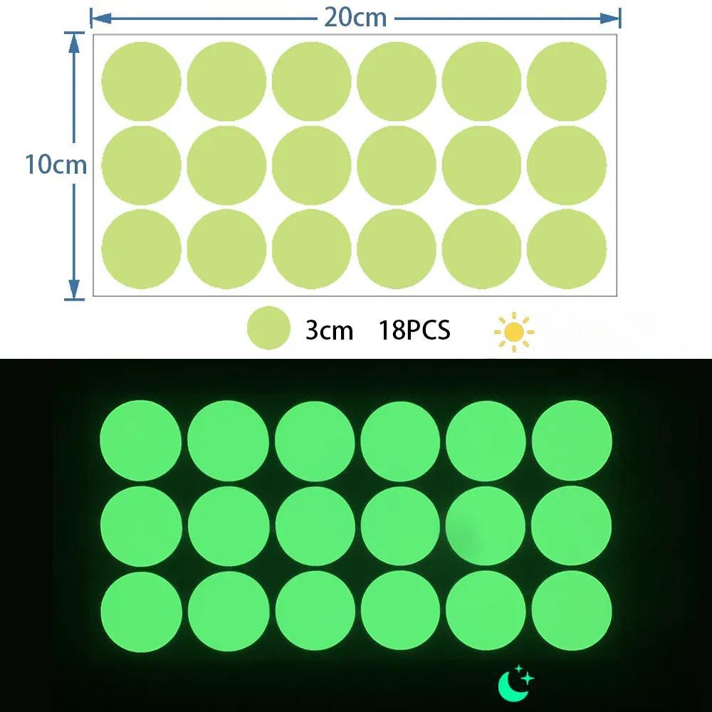 Nálepky na stěnu svítící hvězdy svítící ve tmě dekorace do obývacího pokoje ložnice vypínač dětský pokoj koleje DIY kreativní samolepky svítící ve tmě